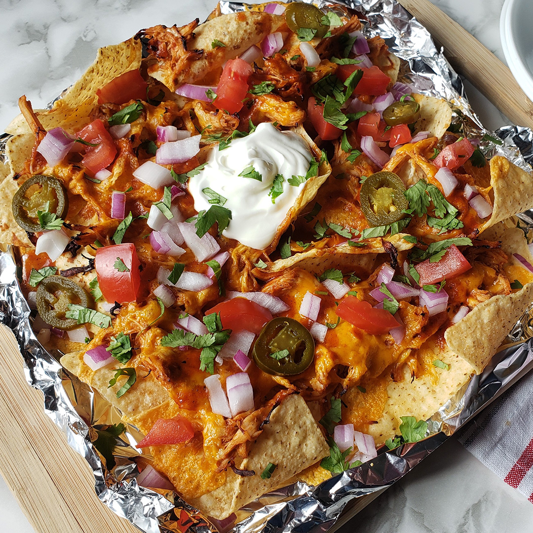 Recipes :: Meat and fish dishes :: Instant Pot BBQ Chicken Nachos