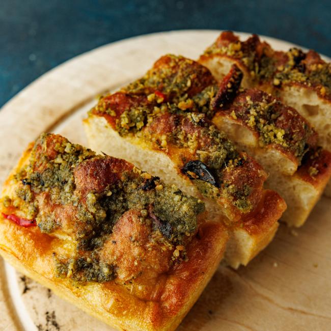Air fryer Foccacia