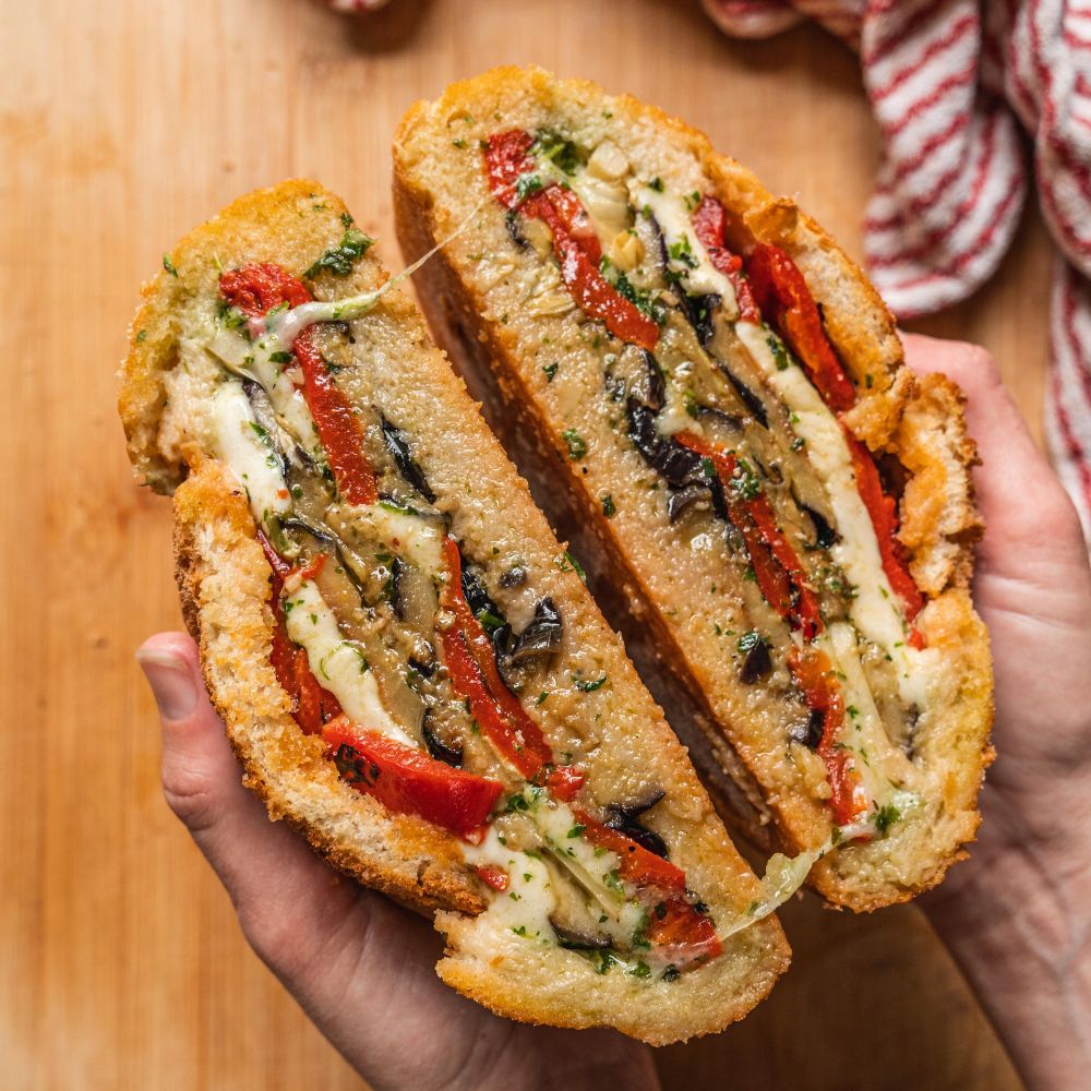 Stuffed picnic bread