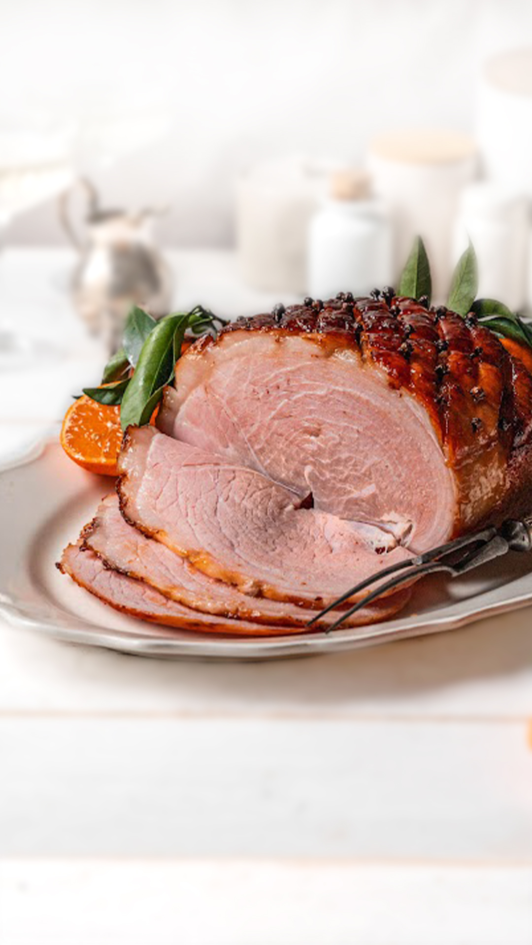 The Sticky Orange, Ginger & Herb Ham