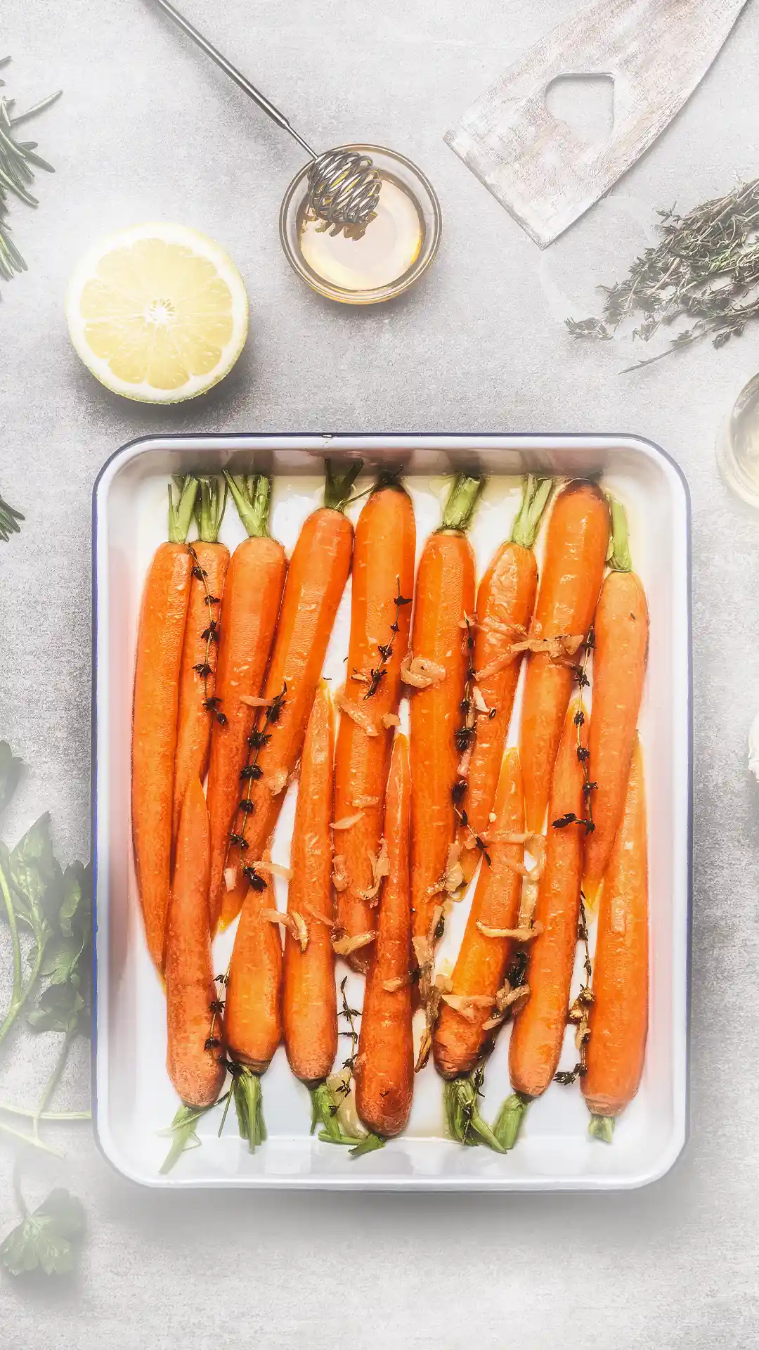 Recipes :: Vegetarian :: Instant Pot Honey Glazed Carrots