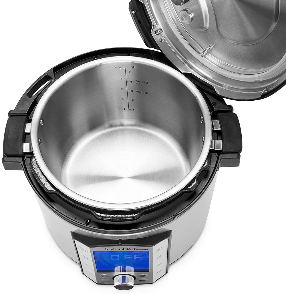 Instant Pot Duo Evo Plus & Pro Crisp Edelstahl Innenpfanne (6 Liter)