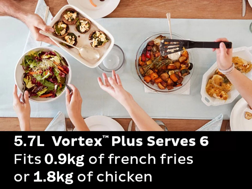 Instant Vortex Plus ClearCook OdourErase RVS 5,7 liter (6 Qt)