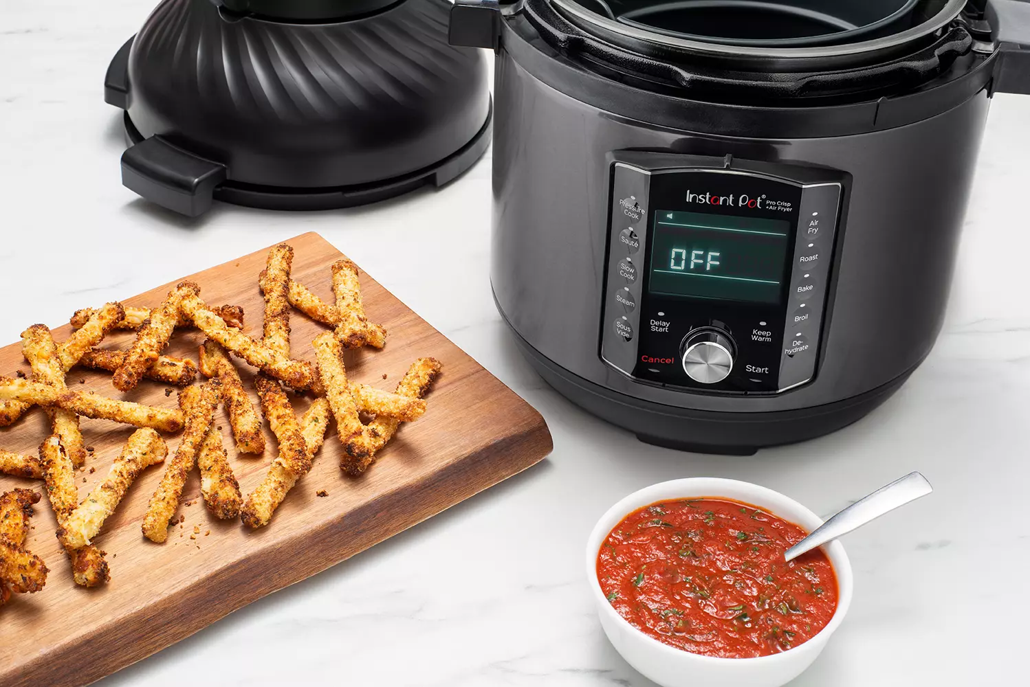 Instant Pot Pro Crisp 7.6L Electric Multi Cooker and Air Fryer-pls