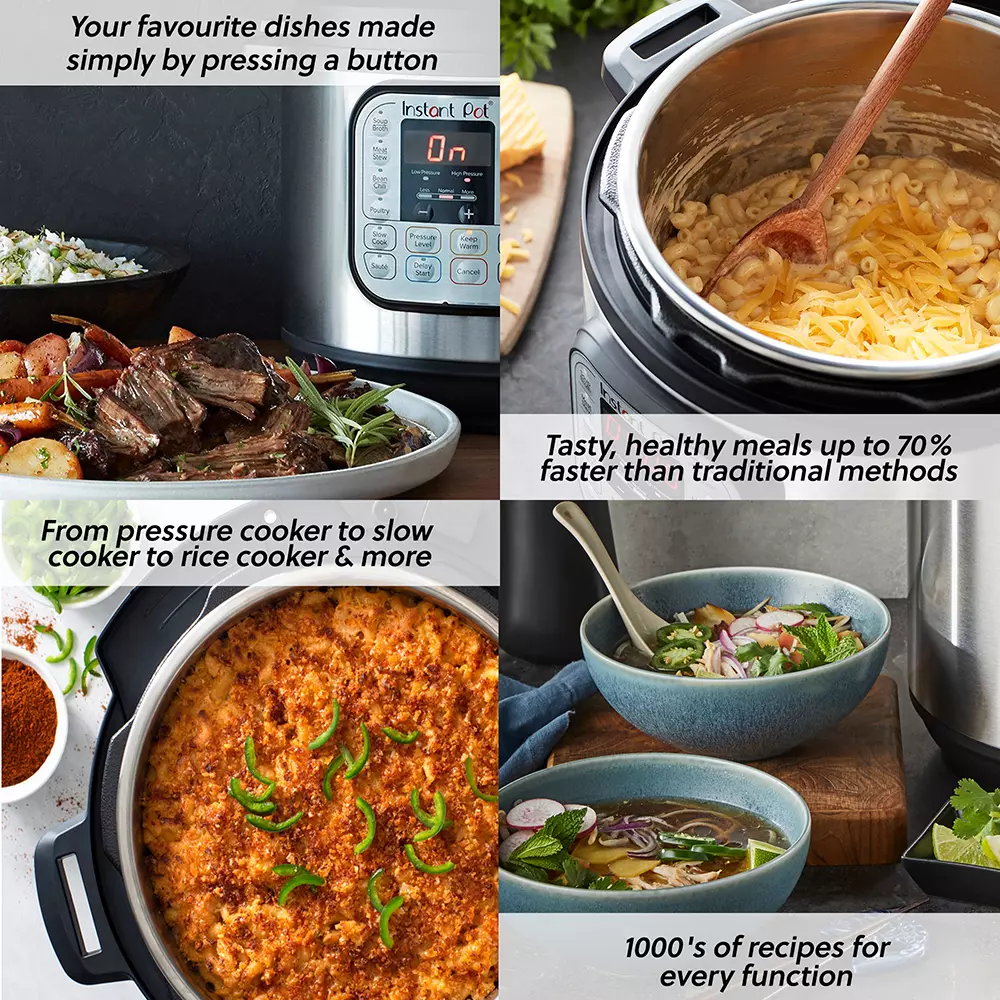 Instant Pot® Duo™ 6-quart Multi-Use Pressure Cooker, V5