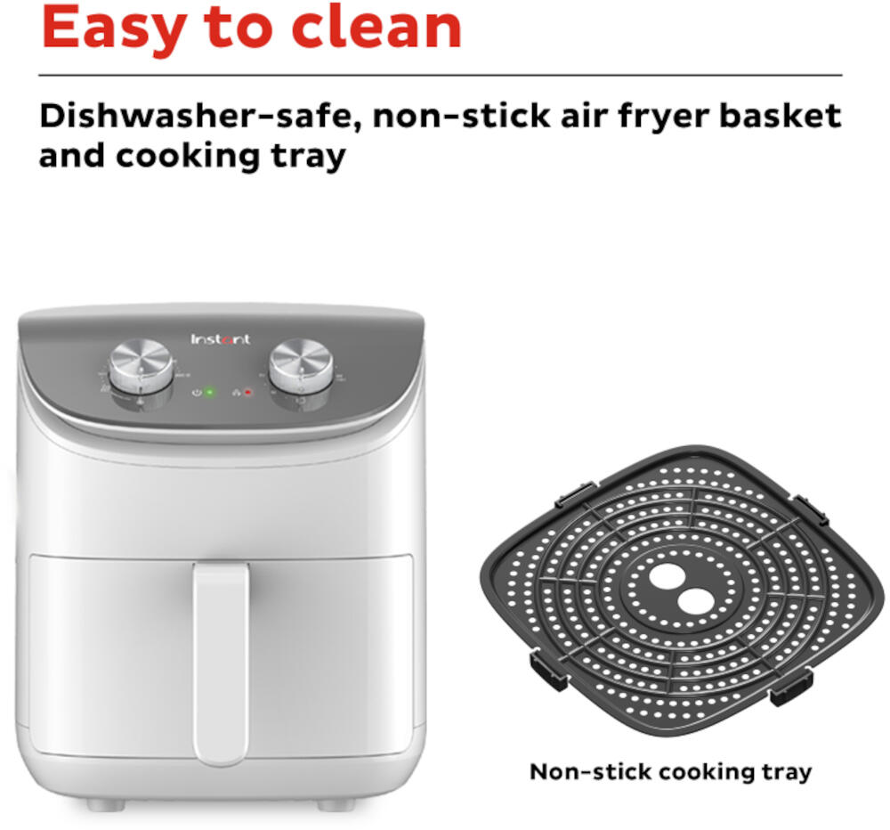 Instant Air Fryer 3,8L (wit)