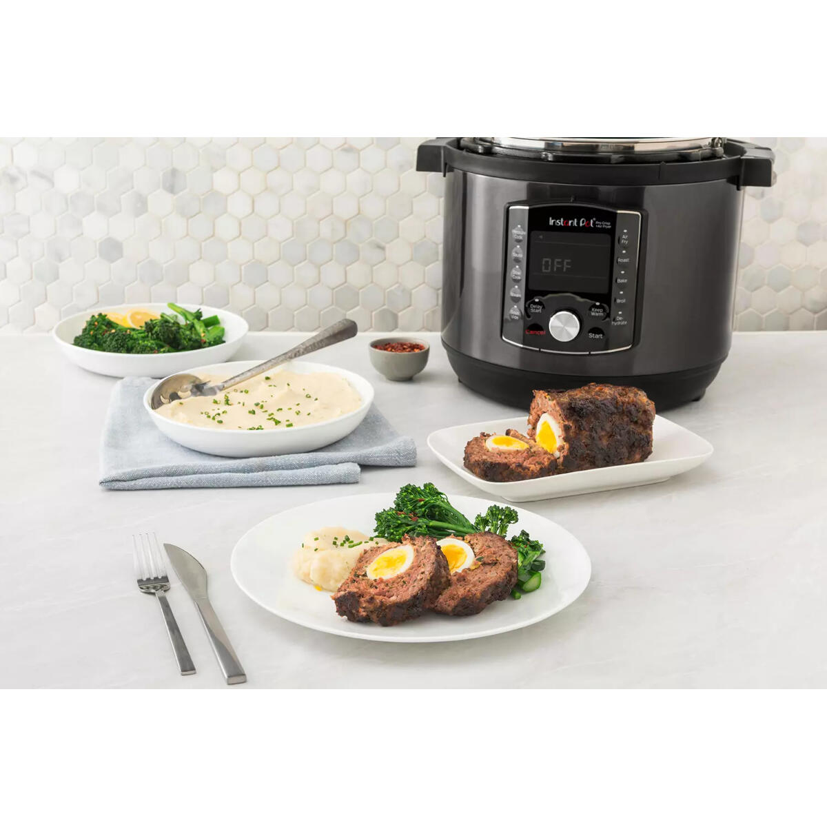 Instant Pot Pro Crisp 7,6L liter multicooker met airfryer
