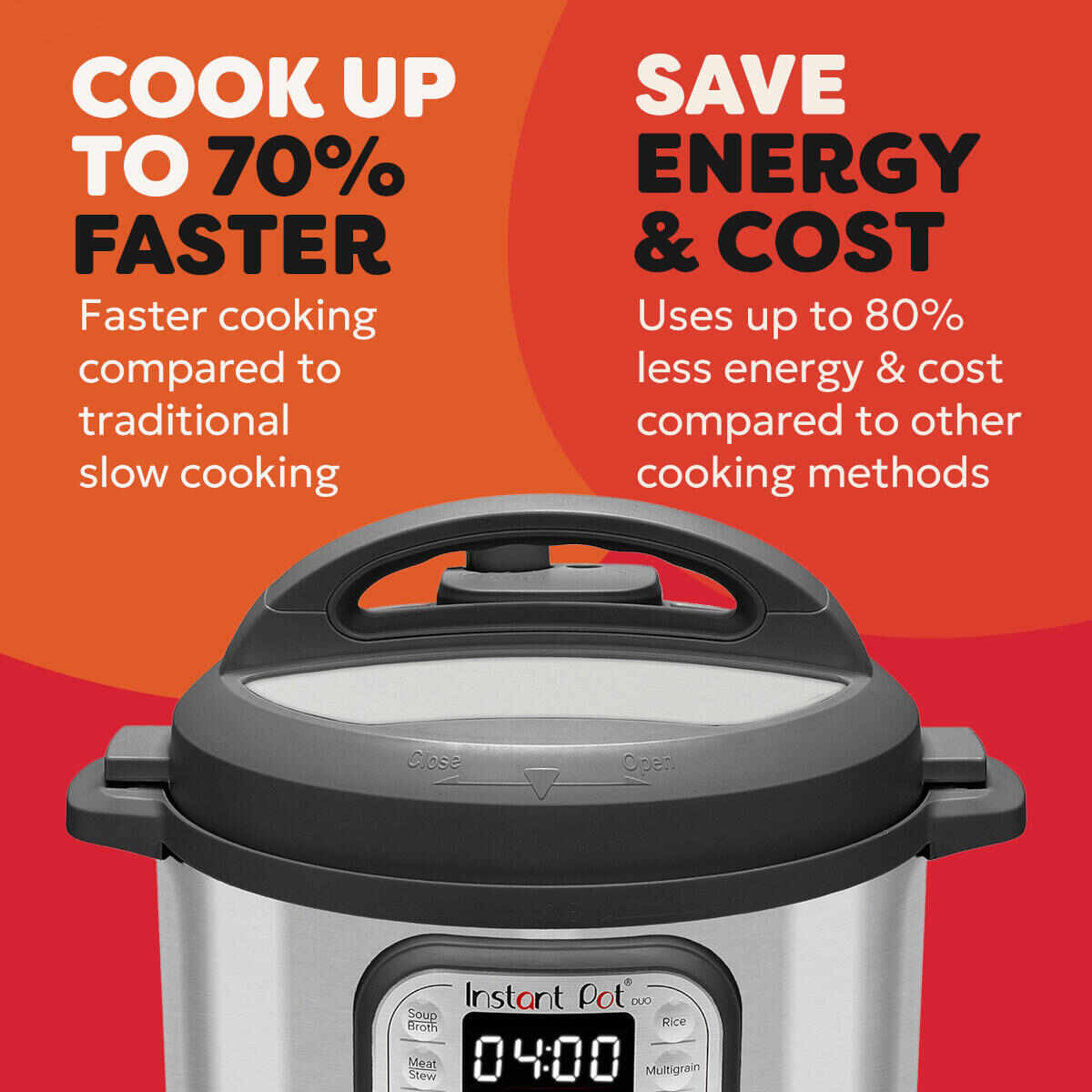 Instant Pot Duo 5,7L multicooker kopen? Vóór 16:00 besteld, morgen