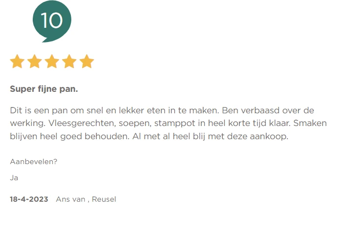 Instant Pot Kiyoh Beoordeling Review