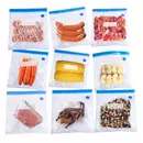 Ziva Ziploc Vakuumbeutel Mittel 26 x 28 cm (25 Stück Multipack)