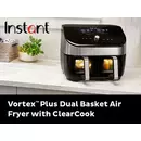 Instant Vortex Plus Dual ClearCook RVS 7,6 liter (8 Qt) [Tweedekans]