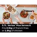 Instant Vortex Plus ClearCook OdorErase Stainless Steel 5.7 liters (6 Qt) [Second chance]