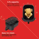 Instant Vortex Slim 5.7L airfryer (black) [SECOND CHANCE]