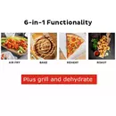 Instant Vortex Plus ClearCook 5,7L airfryer (zwart)
