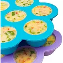 Ziva - Silicone Egg steamer - 7 holes
