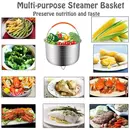 Ziva - Steamer Basket - Stainless Steel -6L (φ22cm)