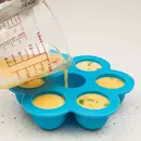 Ziva - Silicone Egg steamer - 7 holes