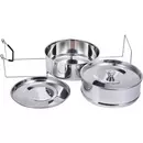 Ziva - Stackable Pot in pot - Stainless steel