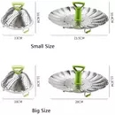 Ziva mini stoomrek opvouwbaar RVS (3 - 7,6L)
