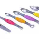 Ensemble de cuillères à mesurer de luxe en acier inoxydable Ziva (18 pièces)