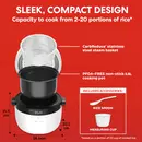 Instant Pot Rice Cooker, Slow cooker & Steamer 2.8L