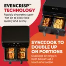 Instant Vortex Dual Basket Airfryer 7,6L