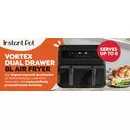 Instant Vortex Dual Basket Airfryer 7,6L