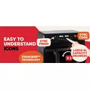 Instant Airfryer met dubbele mand 8L