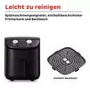 Instant-Luftfritteuse 3,8L (schwarz)