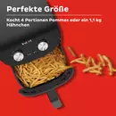 Instant-Luftfritteuse 3,8L (schwarz)