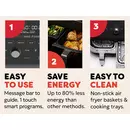 Instant Vortex Plus Dual ClearCook 7.6 liter airfryer (black)