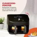 Instant Vortex Plus Dual ClearCook 7,6 Liter Heißluftfritteuse (schwarz)