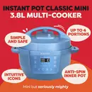 Instant Pot Classic Mini 3.8L Daydream Blauw Multicooker