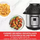Multicuiseur Instant Pot Duo Crisp 7,6 L avec friteuse à air