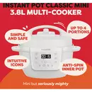 Instant Pot Classic Mini 3.8L Sea Salt Wit Multicooker [Tweedekans]