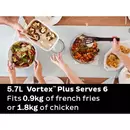 Instant Vortex Plus ClearCook OdorErase 5,7L airfryer (RVS) [Mooi van binnen]