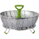 Ziva - Foldable steam rack - Stainless Steel - 11inch (Φ28cm)
