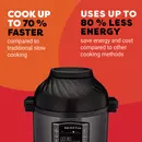 Instant Pot Pro Crisp 7.6L liter multicooker with airfryer