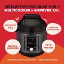 Instant Pot Pro Crisp 7,6L liter multicooker met airfryer