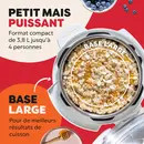 Instant Pot Classic Mini 3,8 L Blanc Sel de Mer Multicuiseur