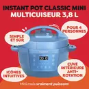Instant Pot Classic Mini 3.8L Daydream Blue Multicooker [Beautiful on the Inside]