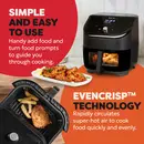 Friteuse à air Instant Vortex Plus ClearCook 5,7 L (noir)
