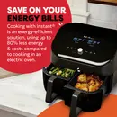 Instant Vortex Plus Dual ClearCook 7,6L airfryer (zwart)