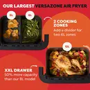 Instant Pot Vortex Versazone 12L Zwart Air Fryer
