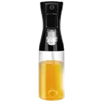 Ziva Olie Spray Fles Glas 220ml (Zwart)