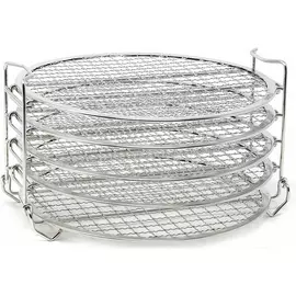 Ziva Instant Pot Stainless steel drying rack (5-layers; Suitable for Crisp 8Qt)