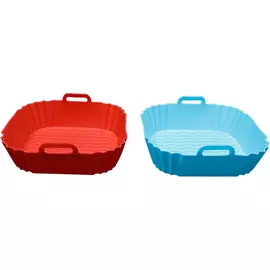 Ziva Airfryer Siliconen Inlegvellen Liners 20x21cm (2 stuks)