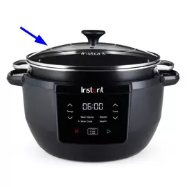 Instant Pot Superior Slow Cooker & Multicooker XL 7,1L deksel