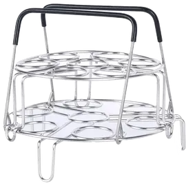 Ziva - Egg steamer rack - stainless steel - 2 layers - (Φ20cm)