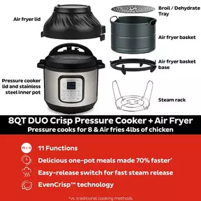 Instant Pot Duo Crisp 5,7L multicooker [tweedekans]